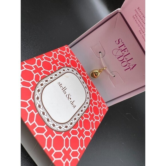 Stella & Dot Gold Egg Charm - Picture 2 of 3